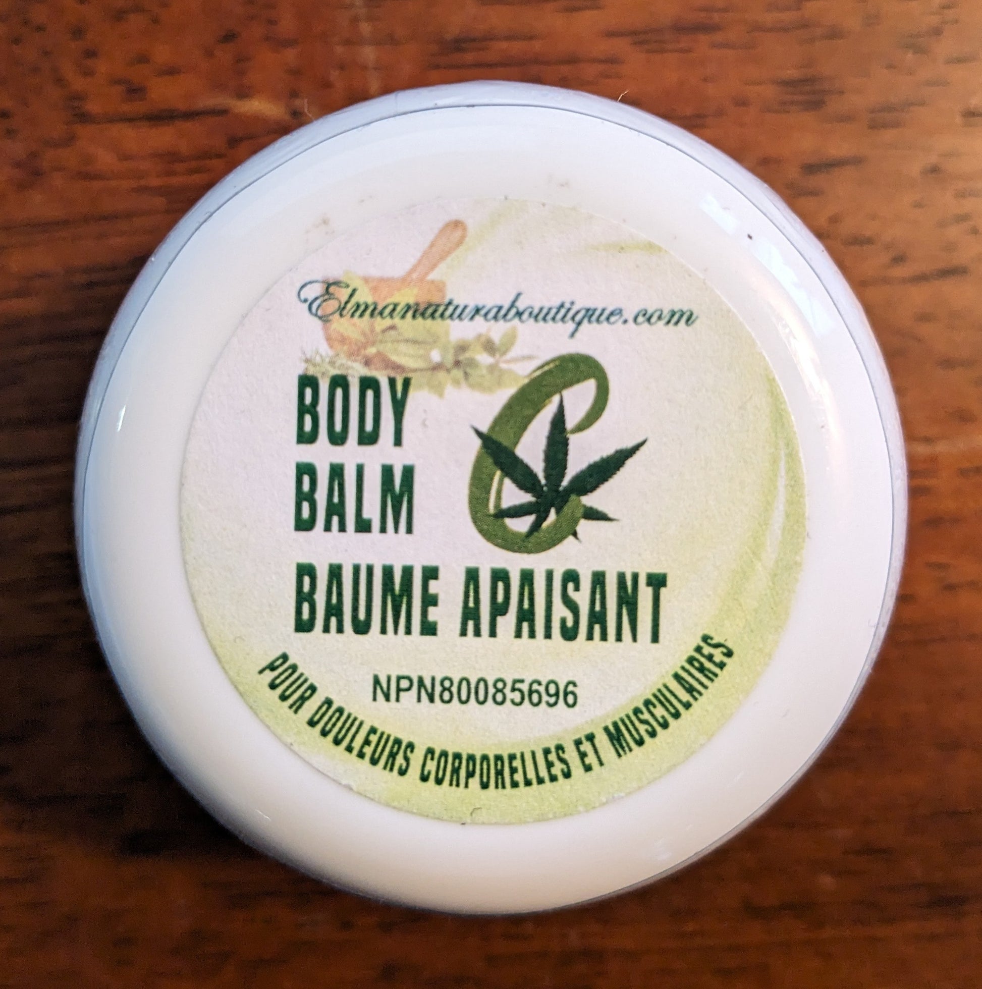 Baume corporel apaisant ELMA