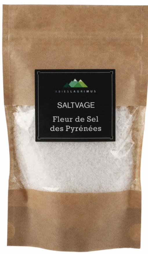 Fleur de sel des montagnes Pyrénées en France
